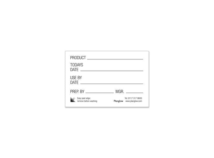 Planglow | 8001 - Product Label Block (500 labels)