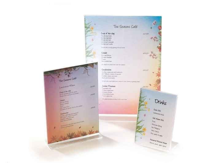 SEA001 - Seasons A4 3in1 Menu Paper(This Product Is Being Discontinued - Order Now While Stock Lasts)
