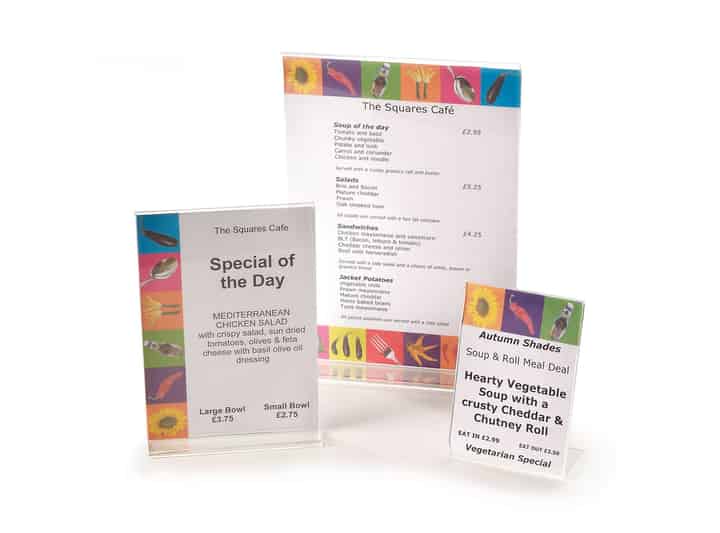 SQU002 - Squares 3-in-1 Menu Paper