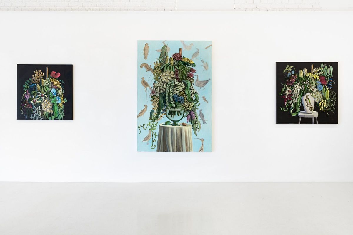 Jane Guthleben - INSTALLATION VIEW 'Sea Flower'