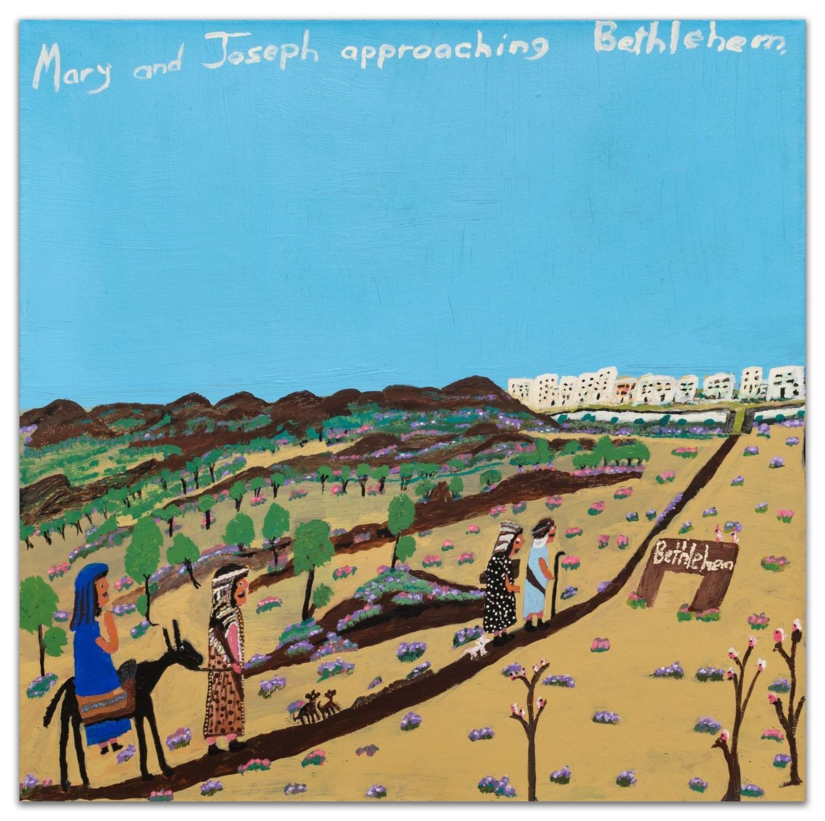 Nyinta Donald - Mary and Joseph approaching Bethlehem