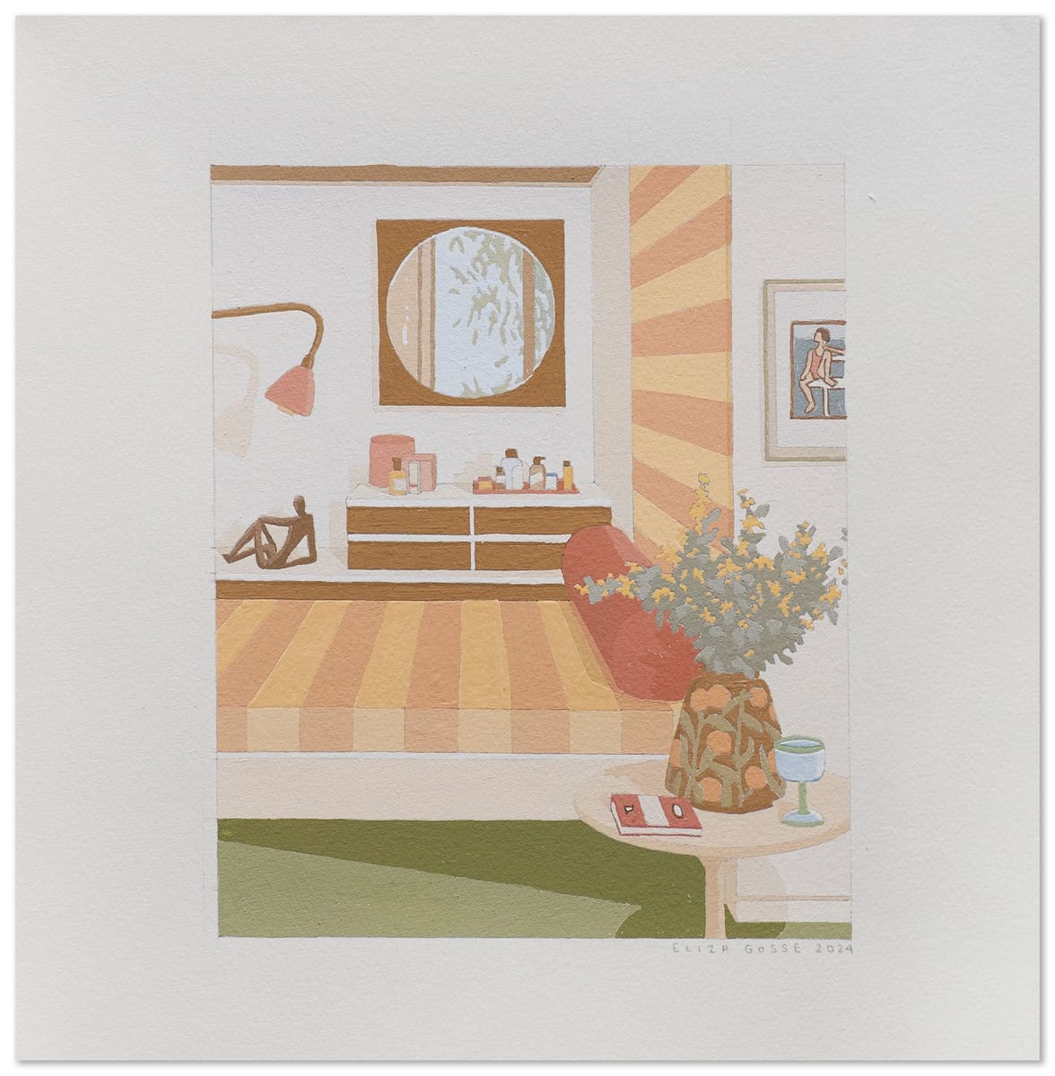 Eliza Gosse - Trinkets and Perfume Sparkling in the Afternoon Sun (study)