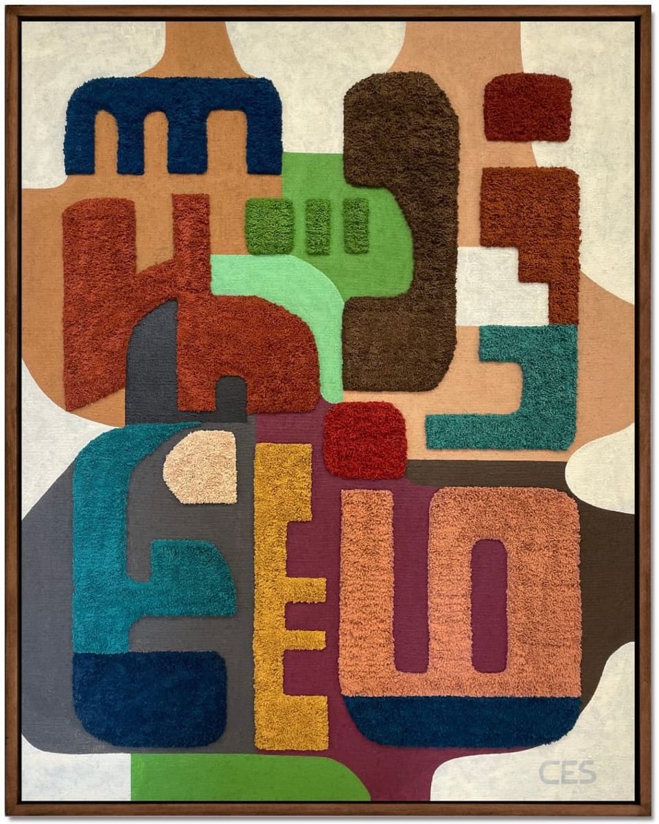 Ces McCully - Composition (rhythm in green)