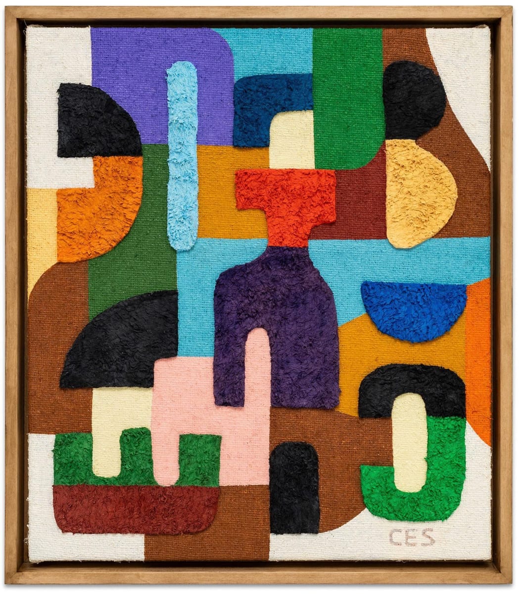 Ces McCully - Petite composition (blue pole)