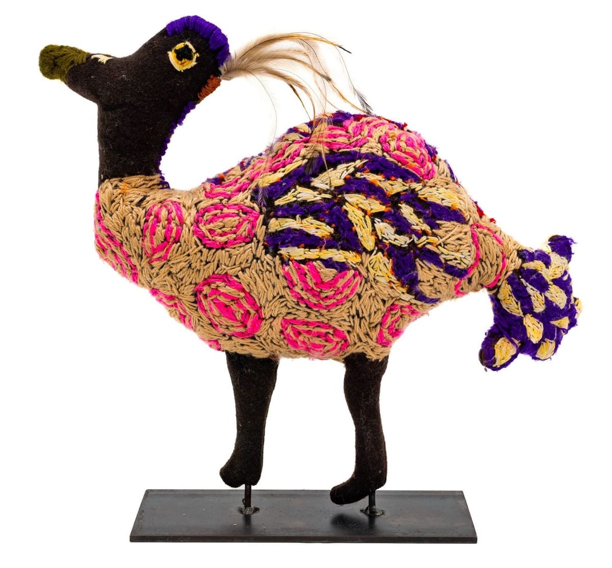 Beth Ebatarinja - Bird (pink spot) (back)