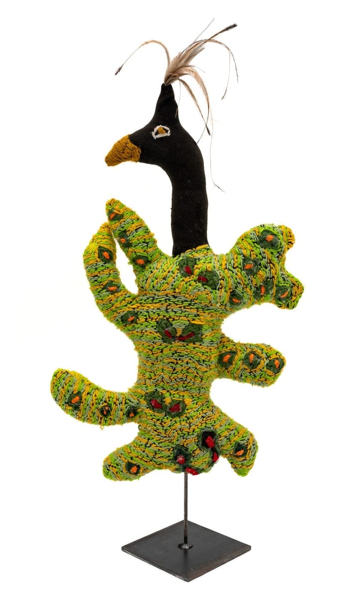 Beth Ebatarinja - Green Bird (back)