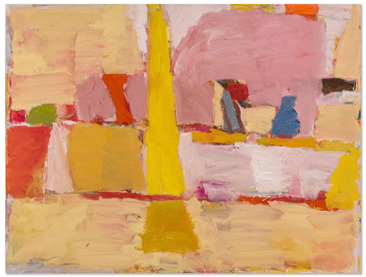 Ross Laurie - Pink Mountain with Ochre