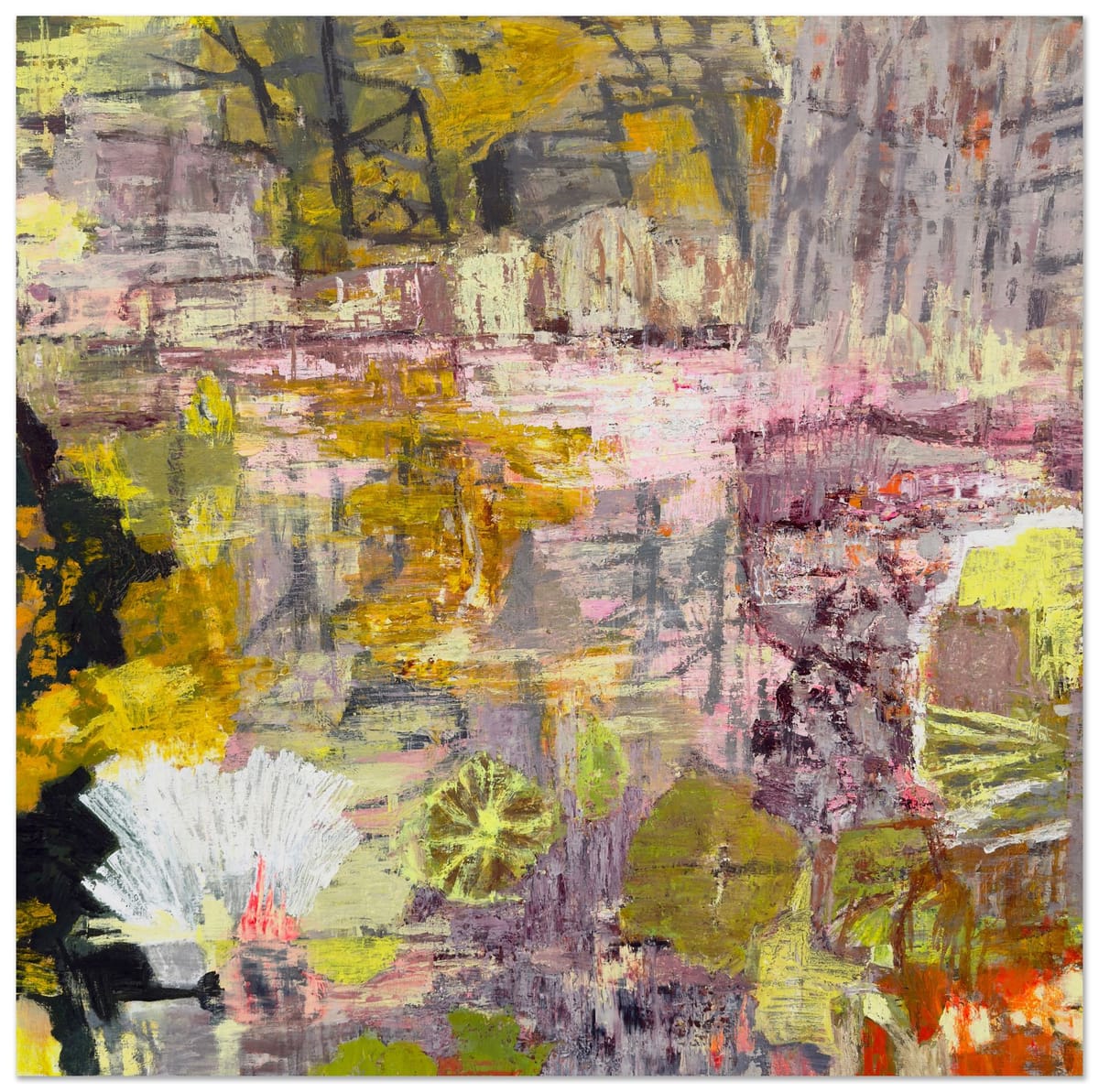 Joanna Logue - Lily pad pond