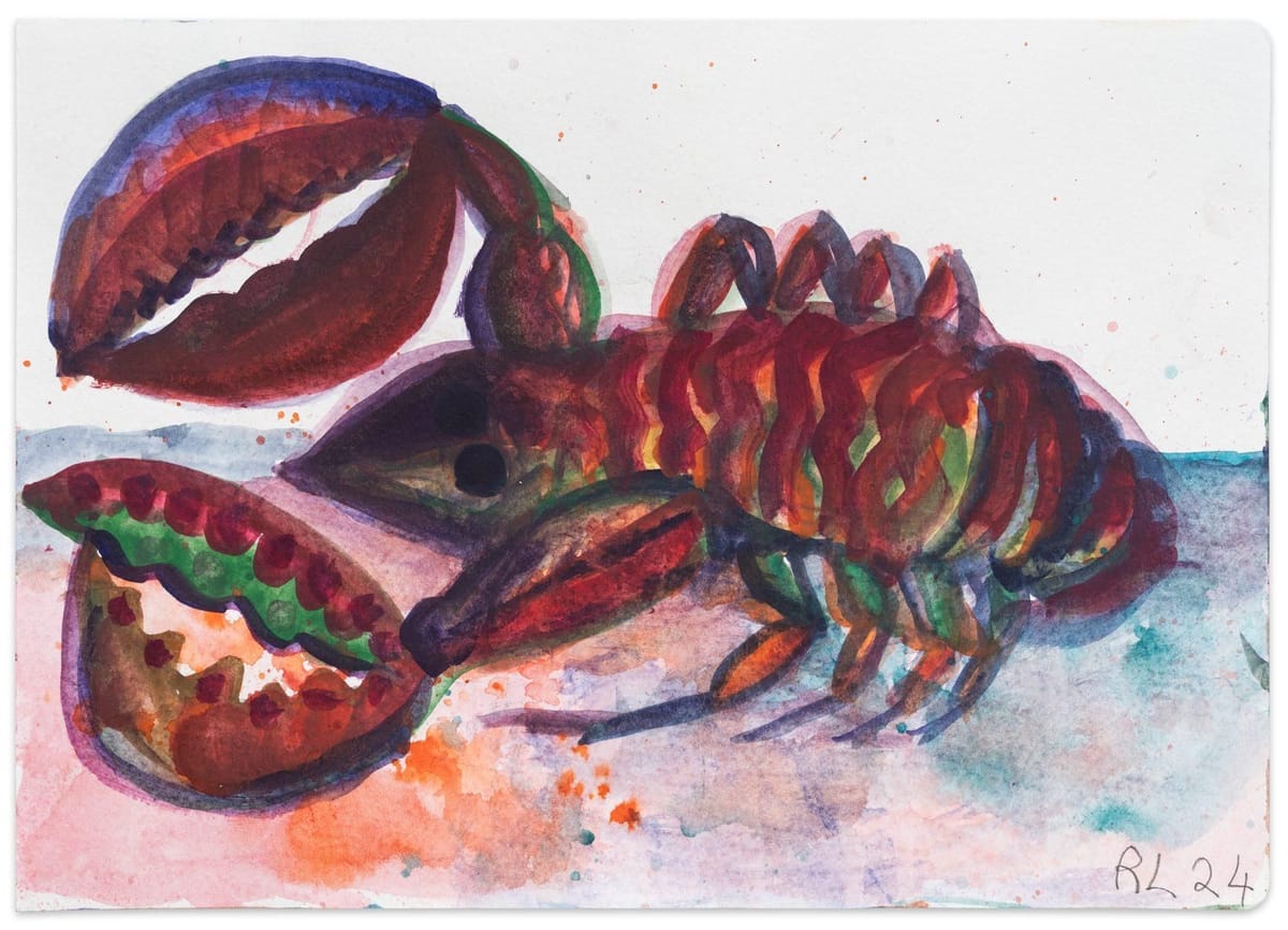Rhys Lee - QLD Lobster #2, 2024 (study)