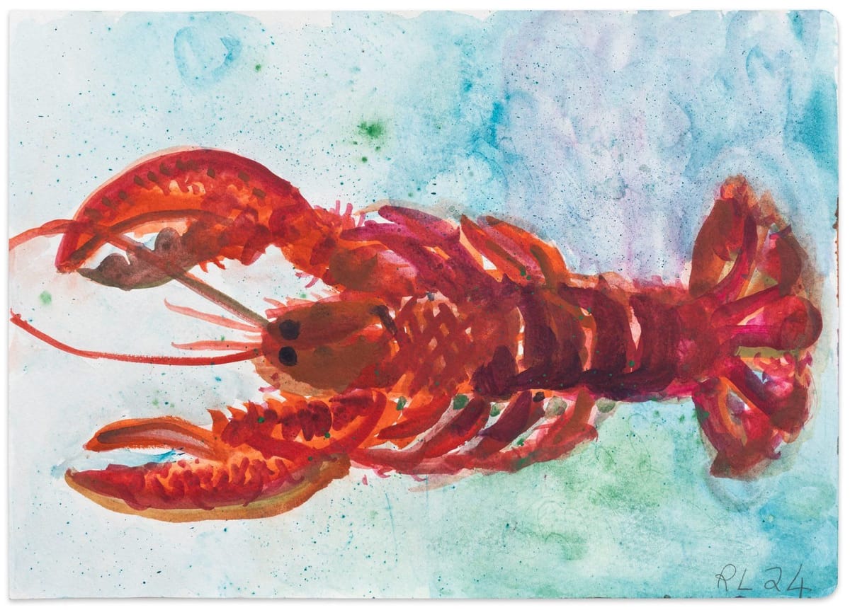 Rhys Lee - QLD Lobster #4, 2024 (study)