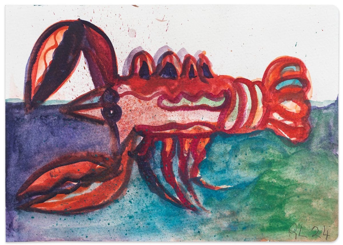 Rhys Lee - QLD Lobster #1, 2024 (study)