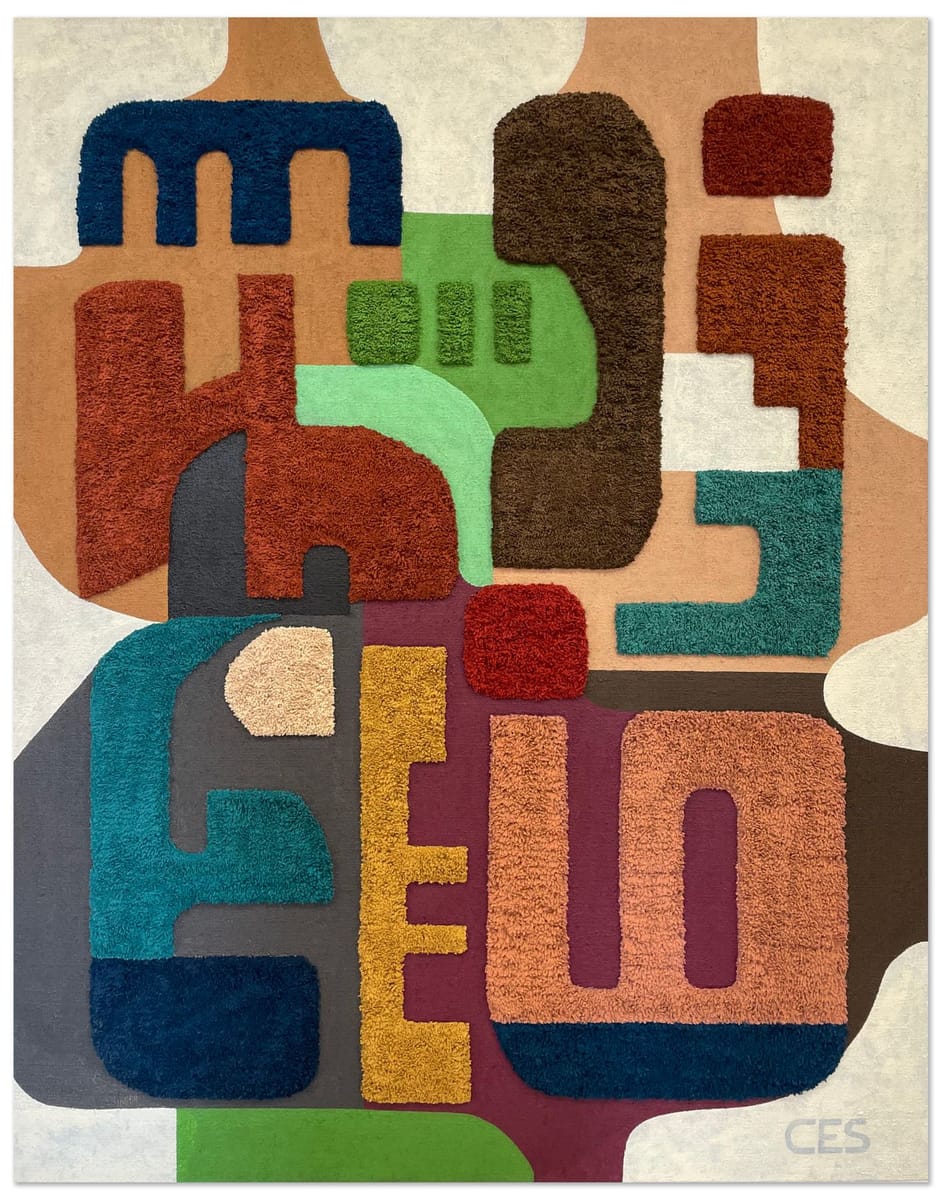 Ces McCully - Composition (Rhythm in Green)