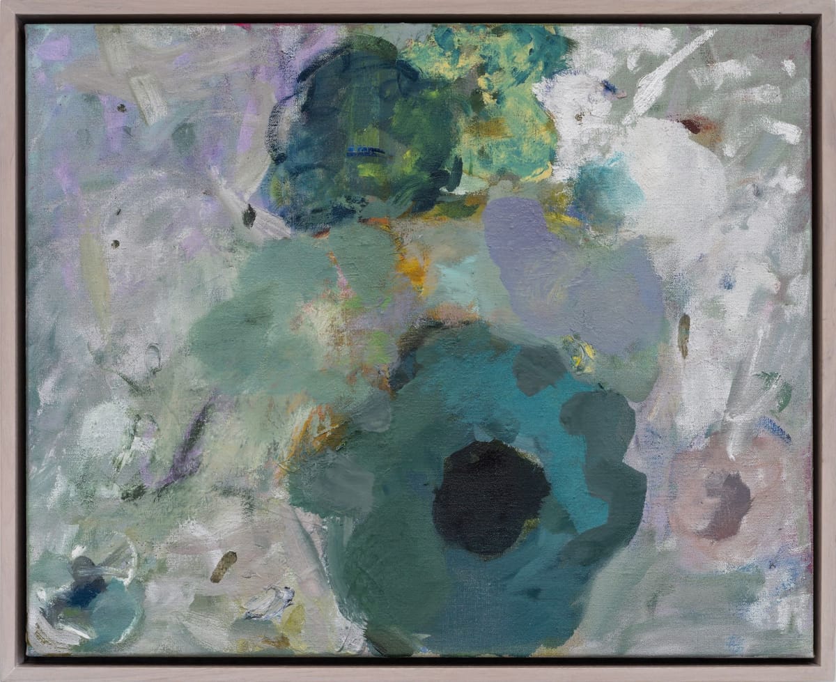 MS Petal Drift 2025 Oil on linen 42 x 53cm framed