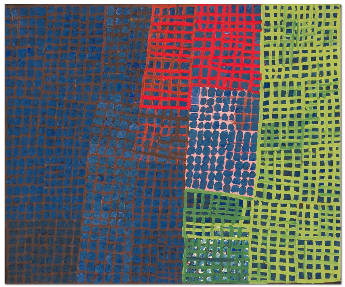 Carbiene McDonald Tjangala - Four Dreamings 545-25