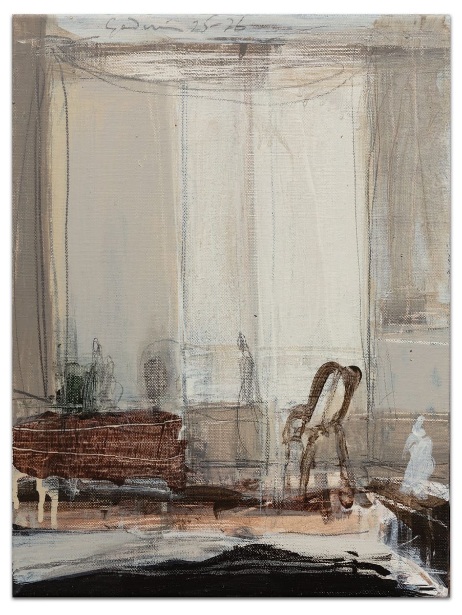 Peter Godwin - Studio with Chinese Cabinet