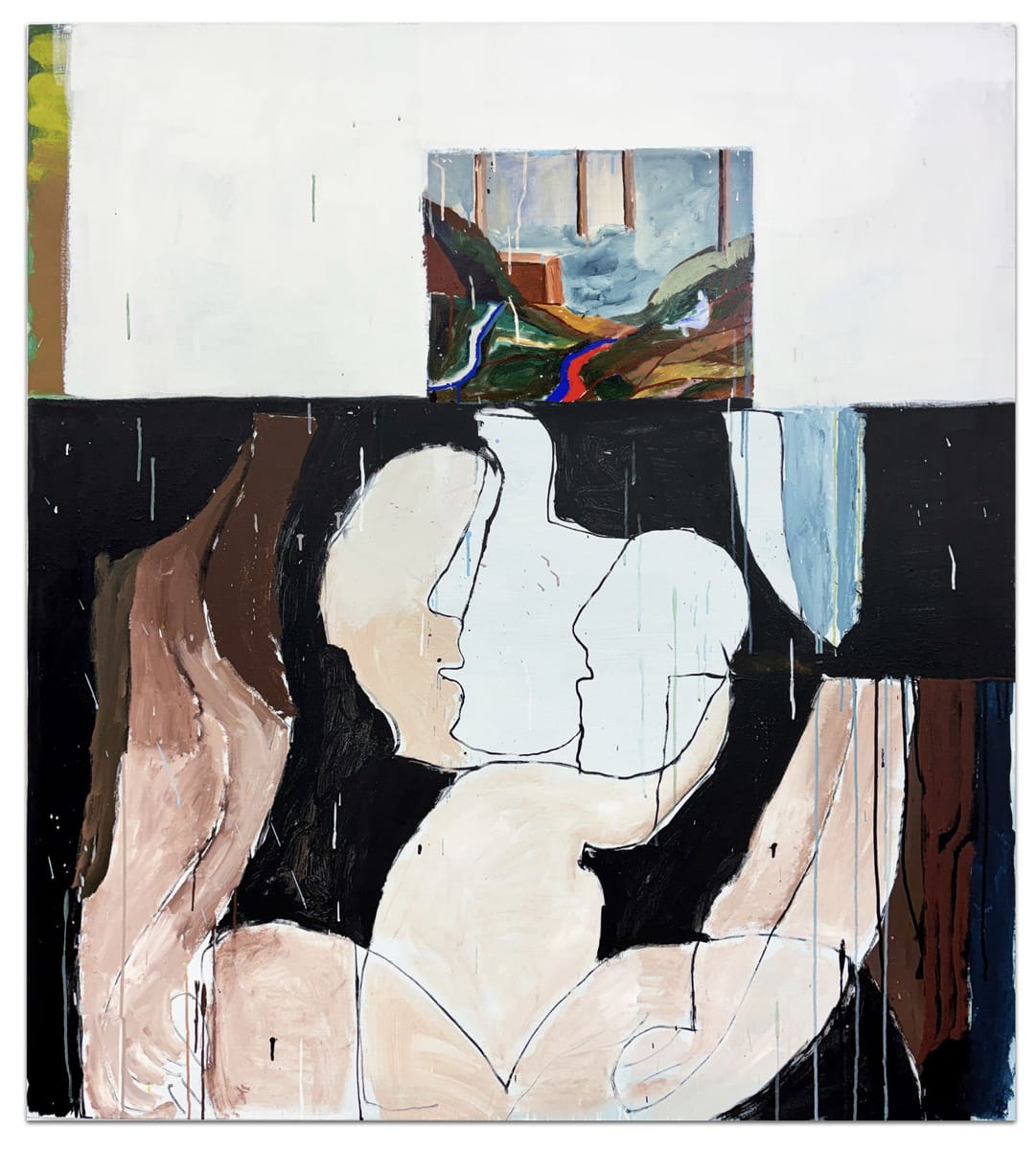 Sally Anderson - Mother holding child and self (after PP mother and child) with BT's The Tempest