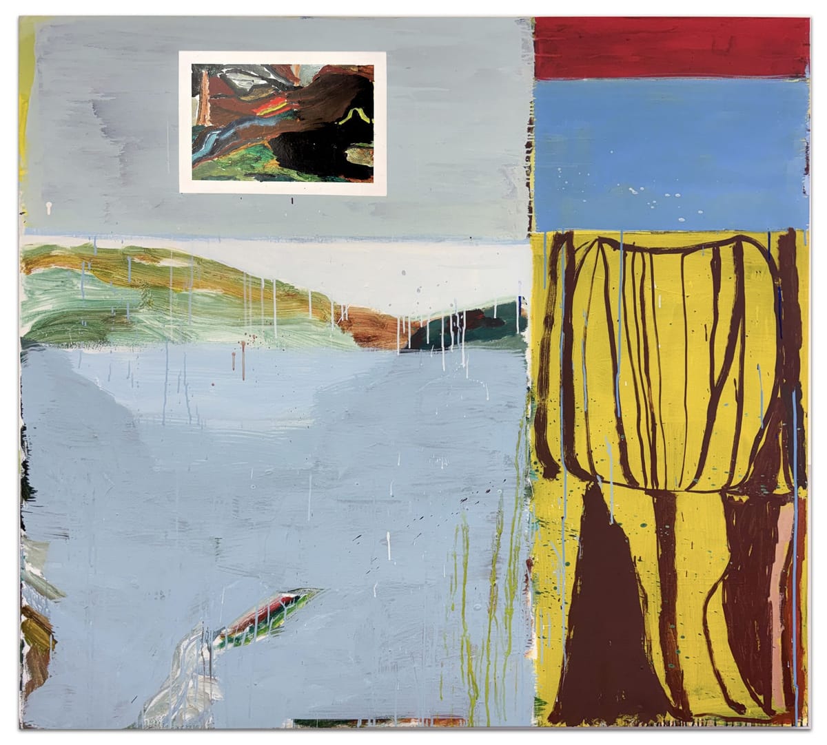 Sally Anderson - Multitasking landscapes, night garden portal, sea in me