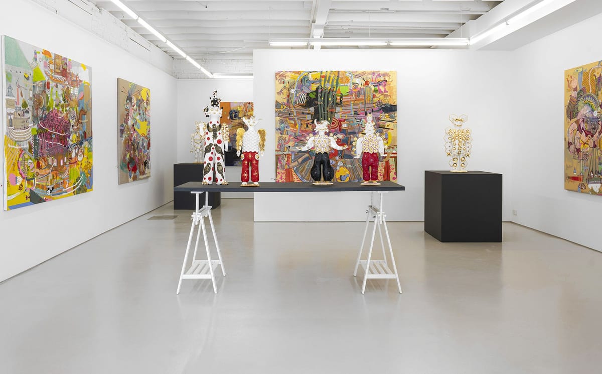 Vipoo Srivilasa - Installation view 'My Sunshine Doesn't Fall from the Sky'