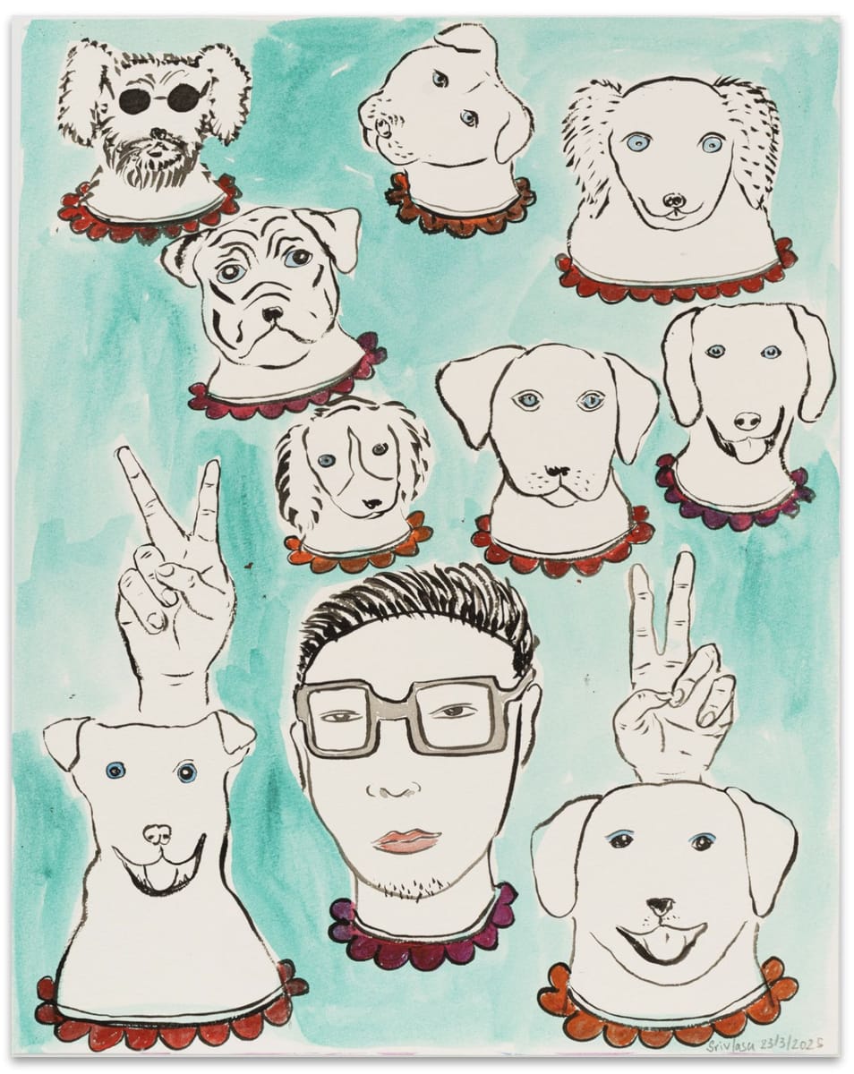 Vipoo Srivilasa - Self Portrait as The Puppy King