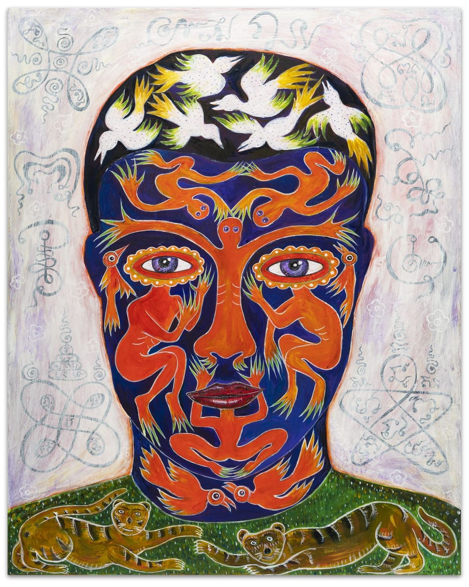 Vipoo Srivilasa - Self Portrait as a Thai Australian Artist