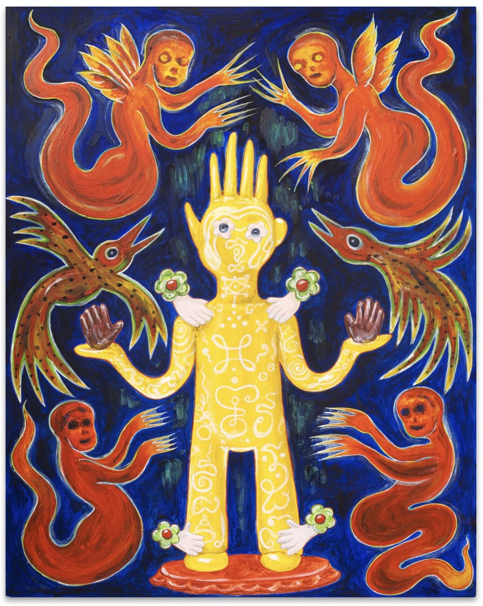 Vipoo Srivilasa - Self Portrait as the Deity of Helping Hands