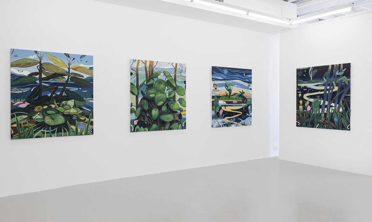 INSTALLATION VIEW 'Nature Electric' by Myles Young