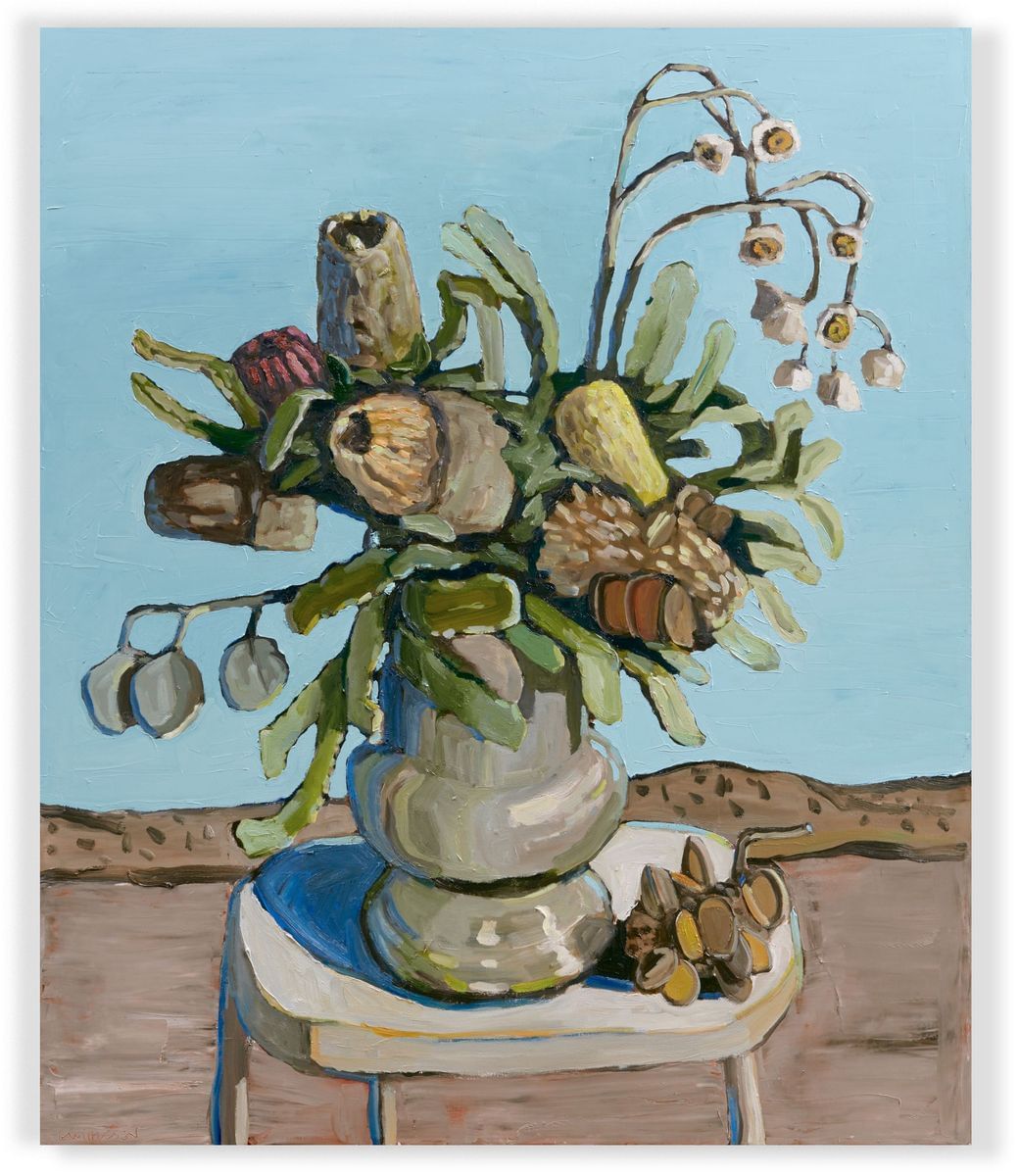 Jane Guthleben - Arid Champagne Bucket Arrangement