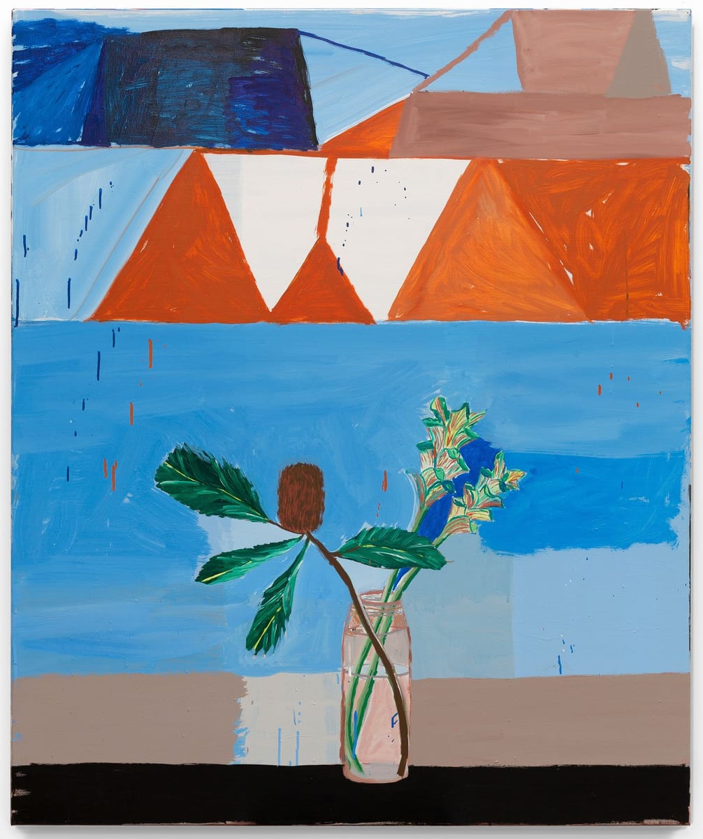 Augie's Banksia, Ginger Lillies, Rooftop Tents by Sally Anderson