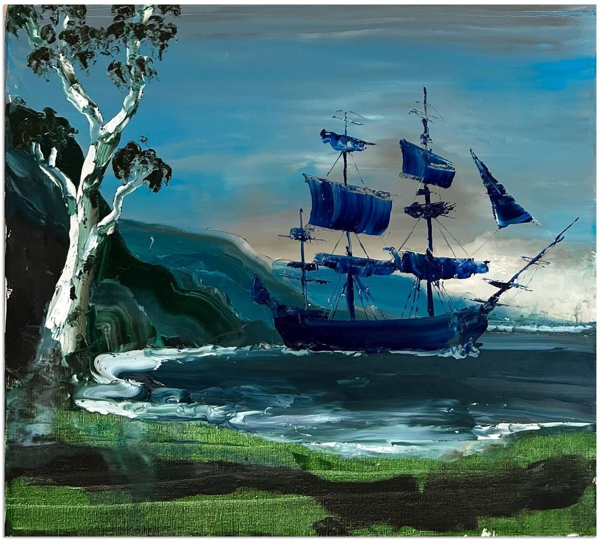 Paul Ryan - Blue Ship, Green Beach