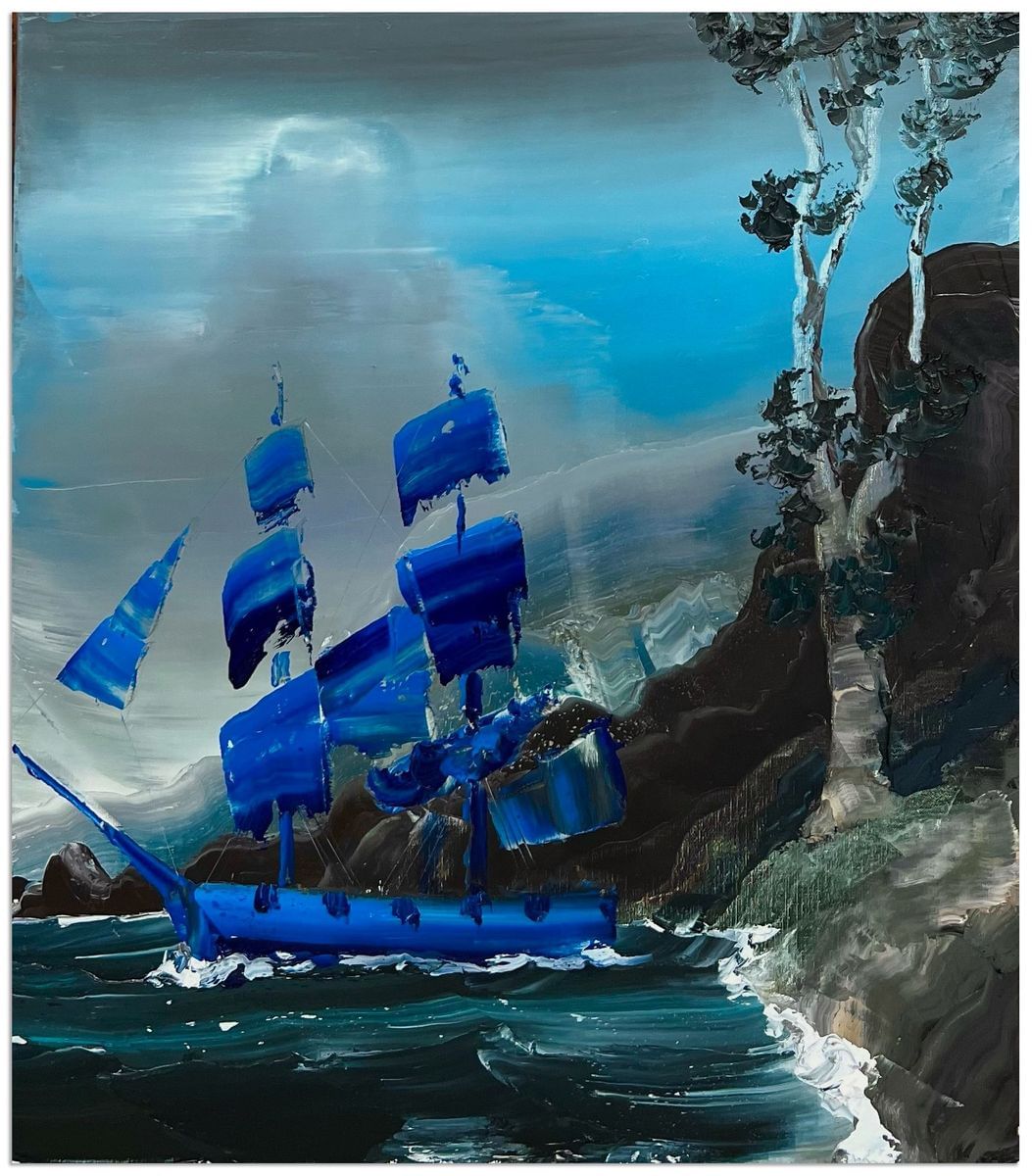 Blue Ship, Lost Cove by Paul Ryan