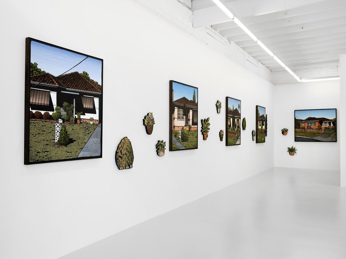 INSTALLATION VIEW 'Lost Between' by Christopher Zanko