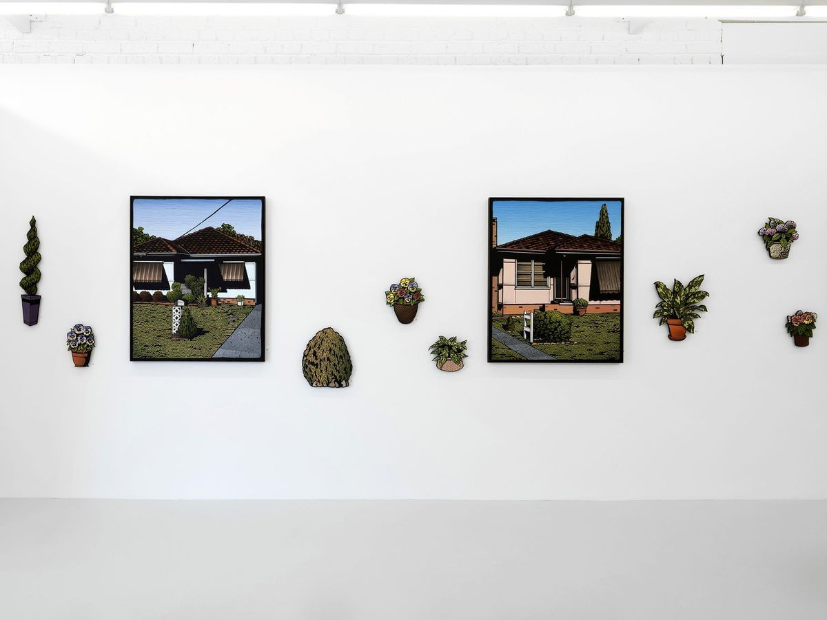 INSTALLATION VIEW 'Lost Between' by Christopher Zanko