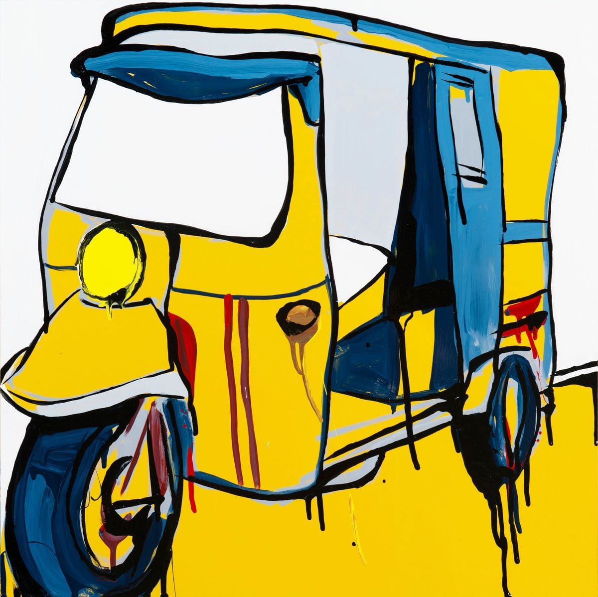 Jasper Knight - Red Stripe Rickshaw