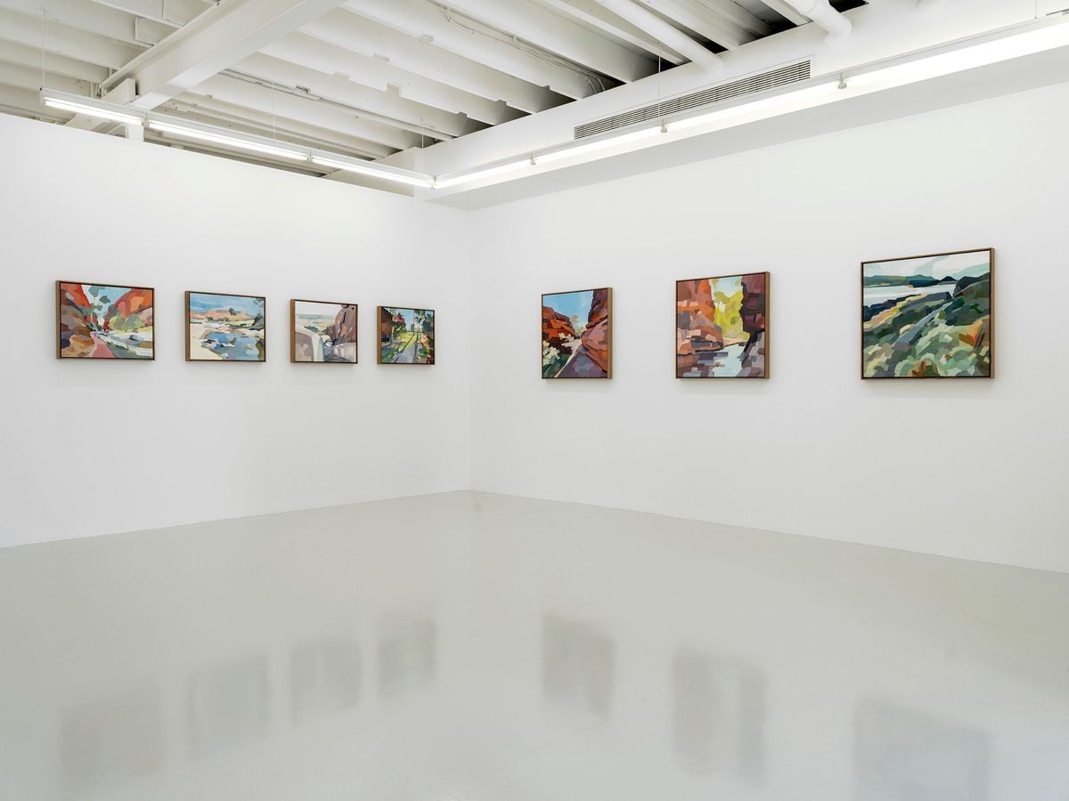 Lyndal Hargrave - INSTALLATION VIEW 'Desert Scenes and Other Dreams'