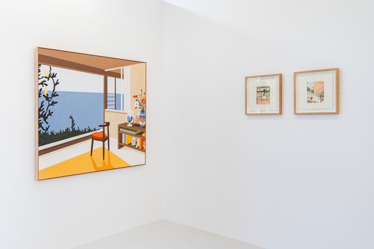 Eliza Gosse - INSTALLATION VIEW 'All My Friends Have White Walls And Beige Carpet'