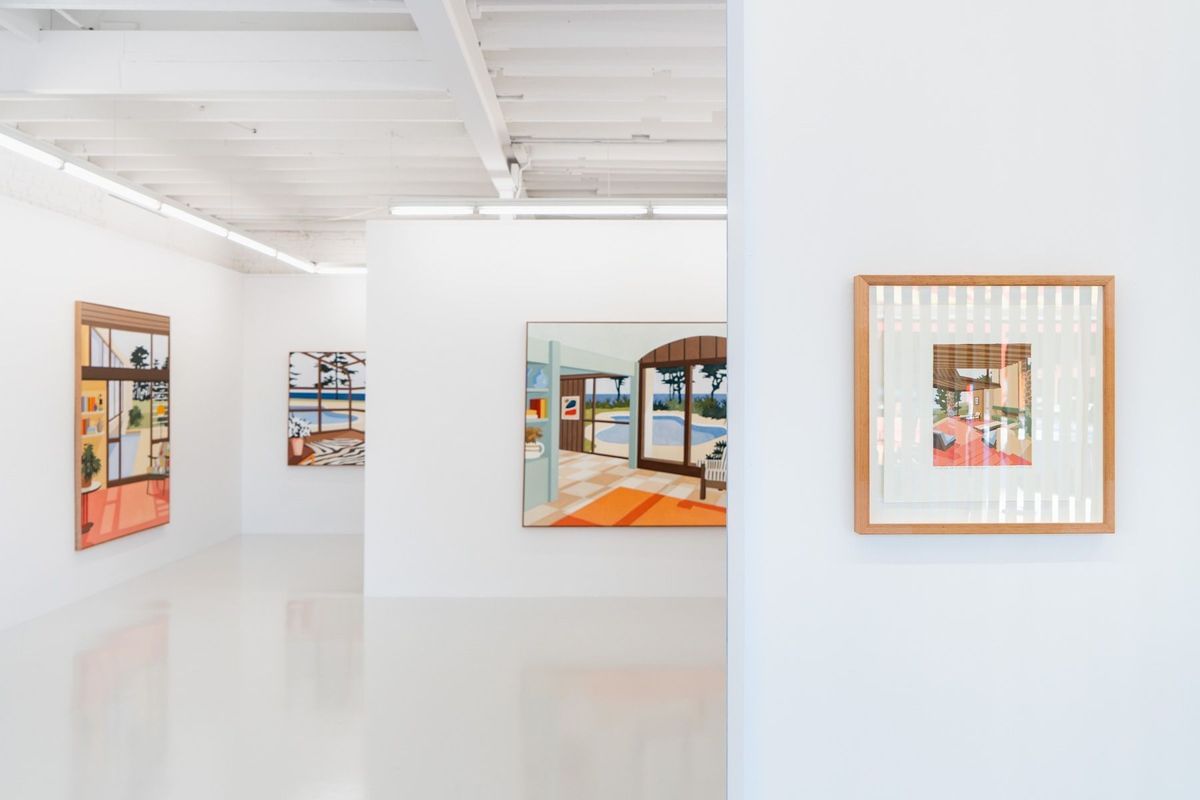 Eliza Gosse - INSTALLATION VIEW 'All My Friends Have White Walls And Beige Carpet'