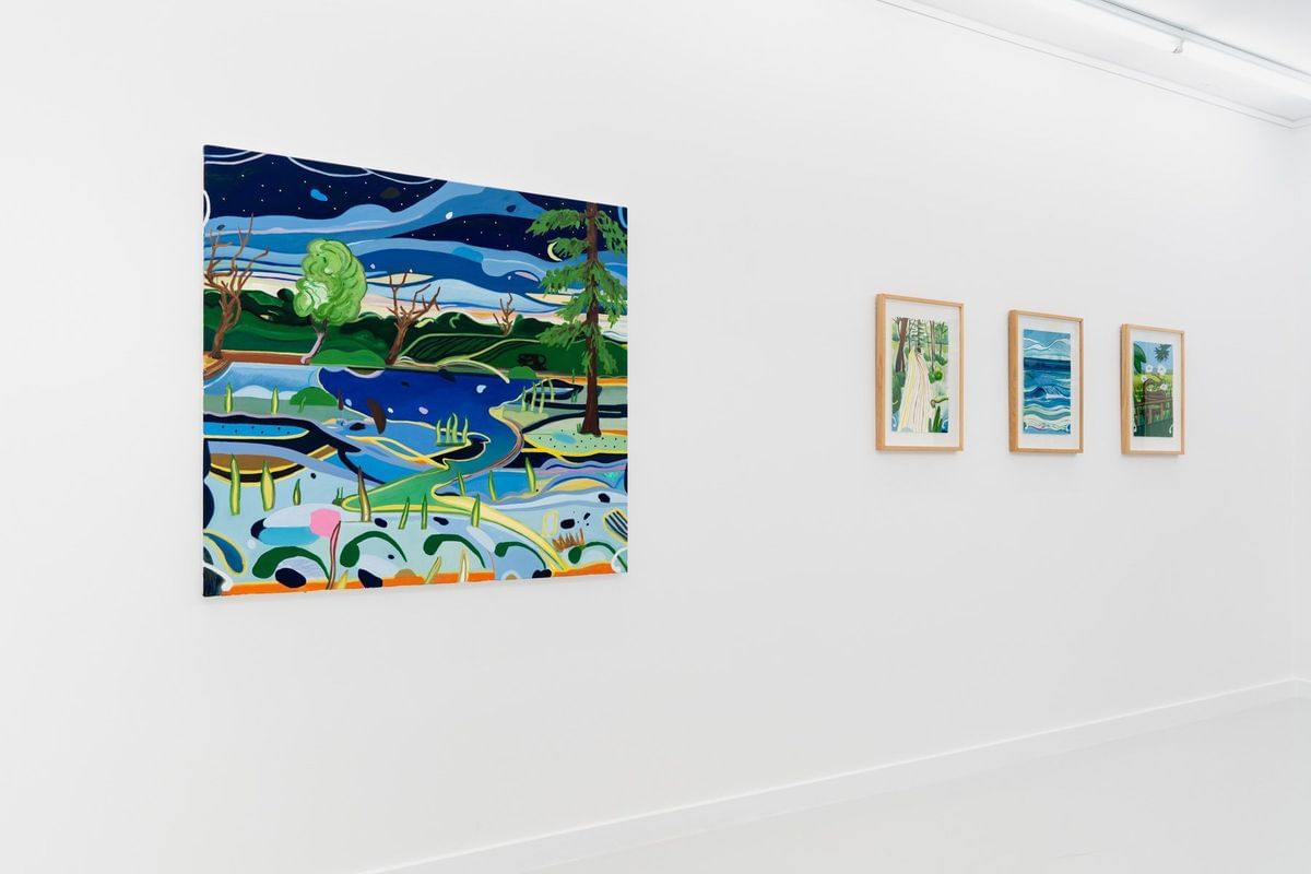 INSTALLATION VIEW 'Nature is a Theatre' by Myles Young