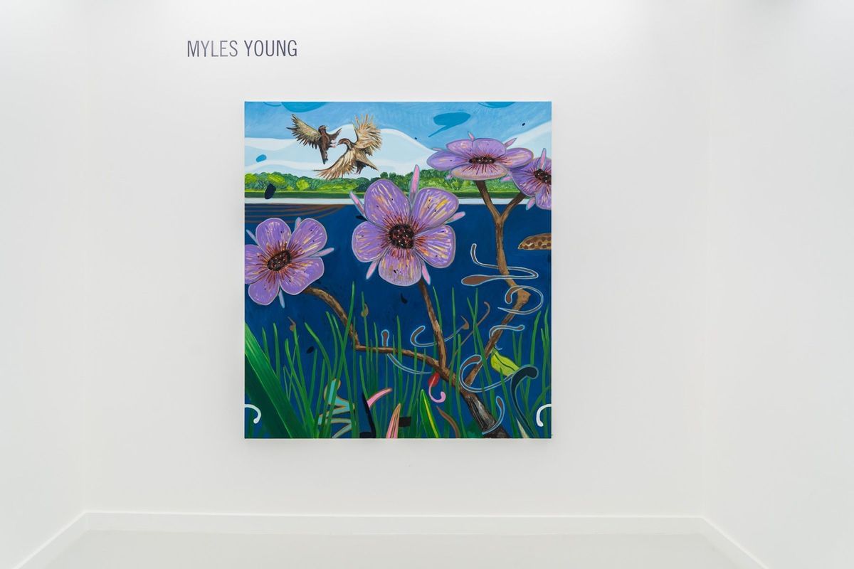 Myles Young - INSTALLATION VIEW 'Nature is a Theatre'