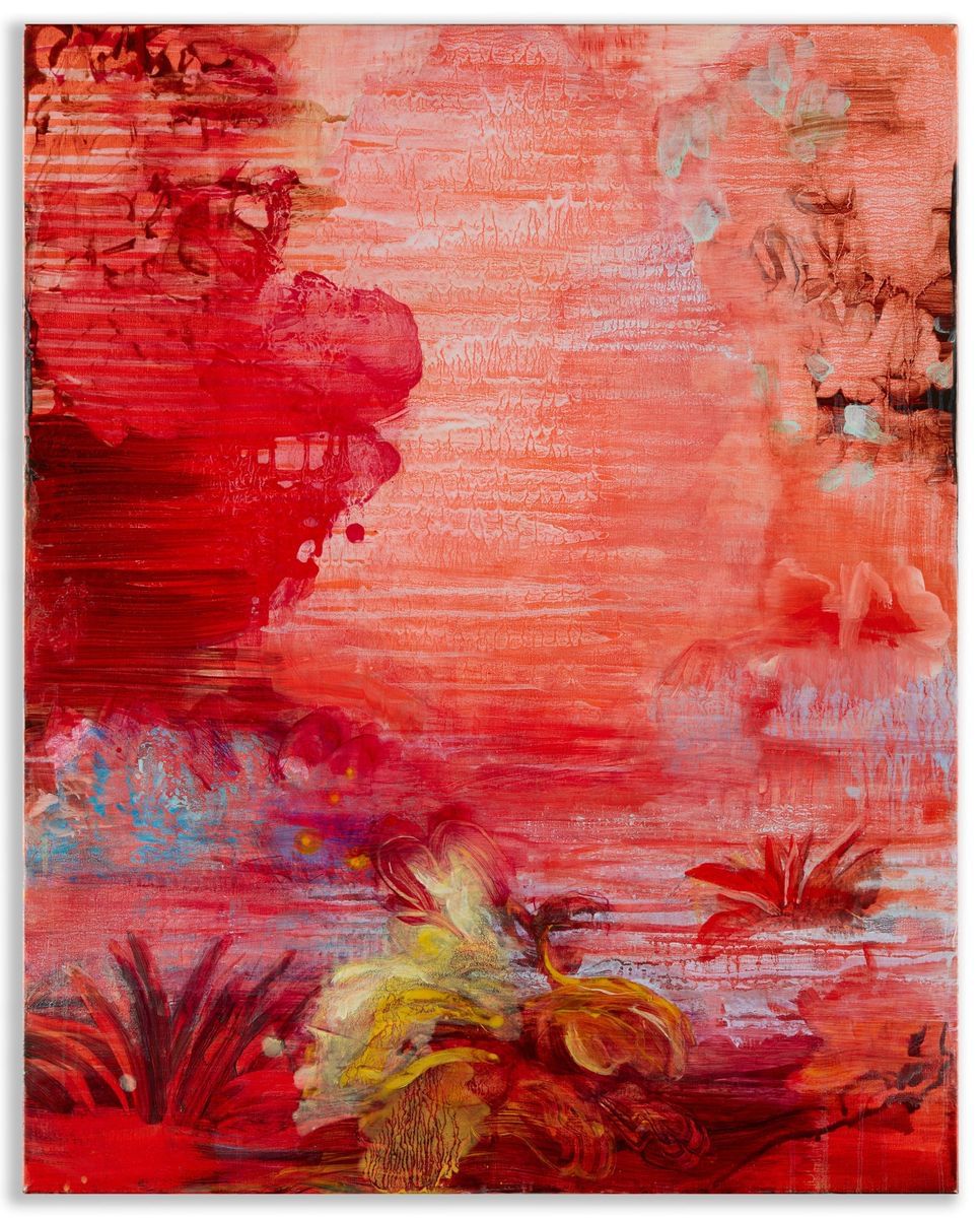 Adrienne Gaha - Pink Tapestry Landscape