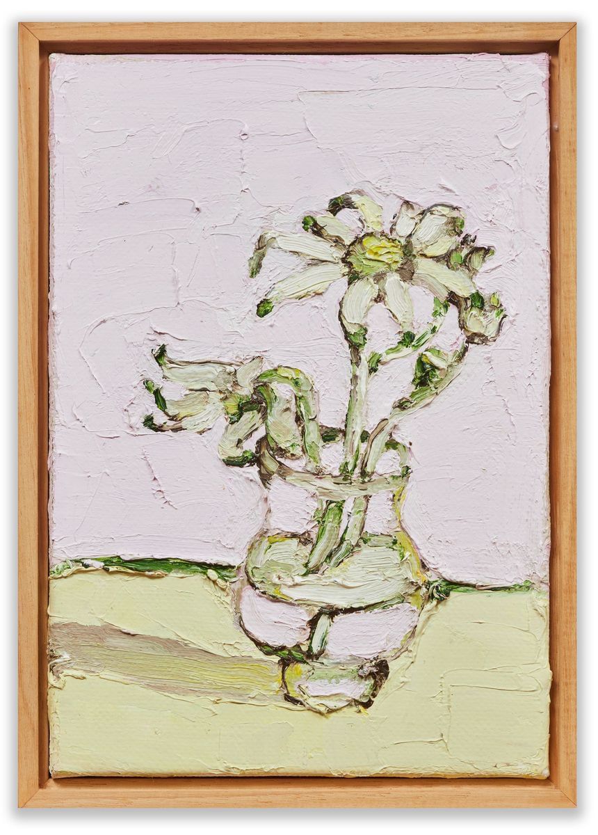 Jane Guthleben - Flannel Flowers on Pink
