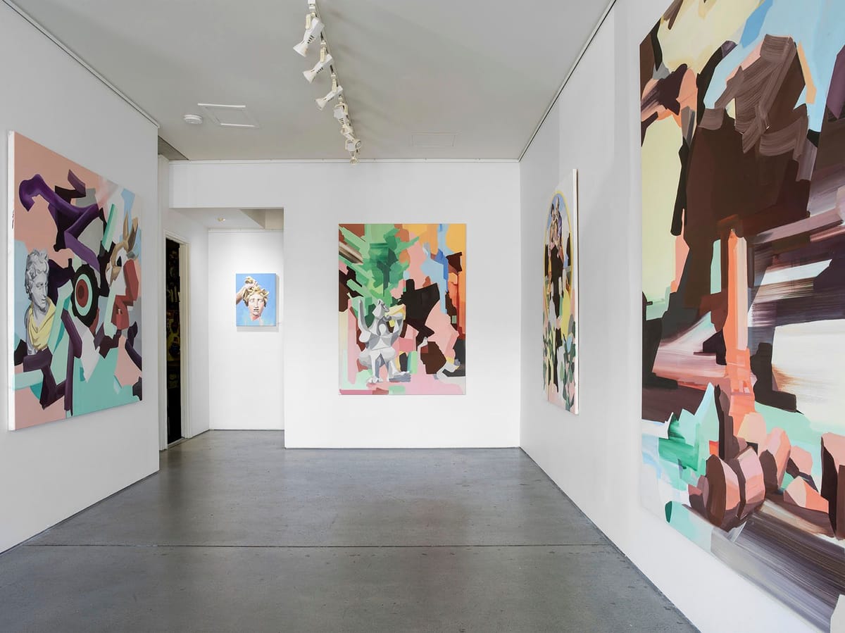Stefan Dunlop - Installation view 'Requiem for the Static King'