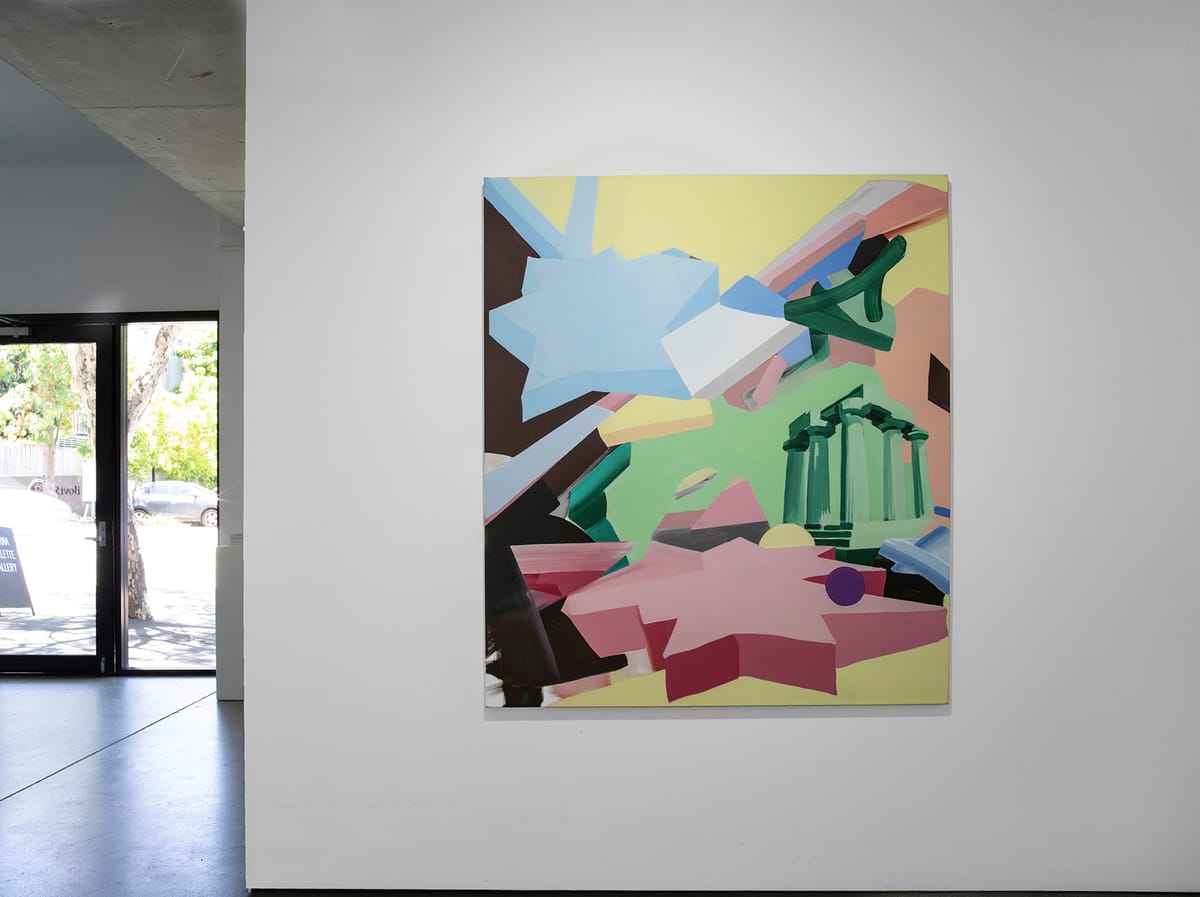 Stefan Dunlop - Installation view 'Requiem for the Static King'