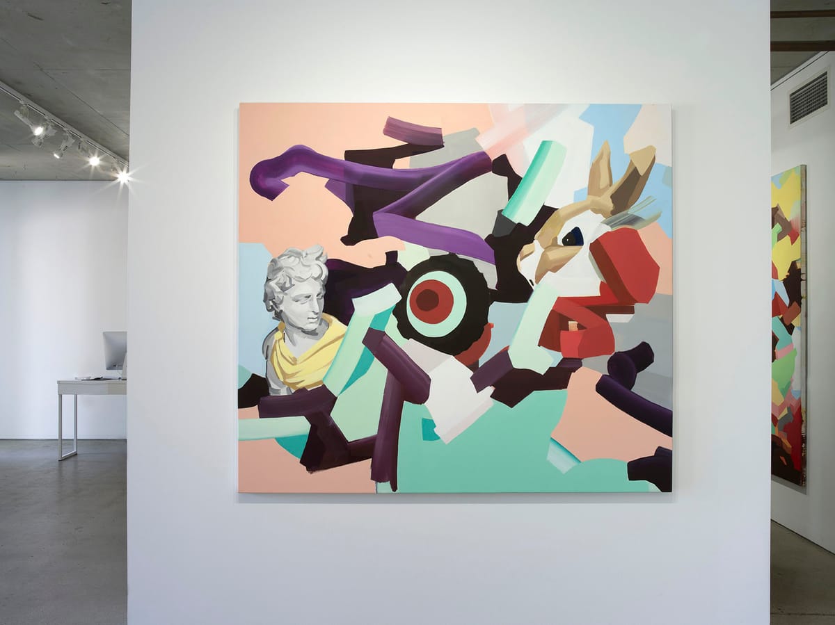 Stefan Dunlop - Installation view 'Requiem for the Static King'