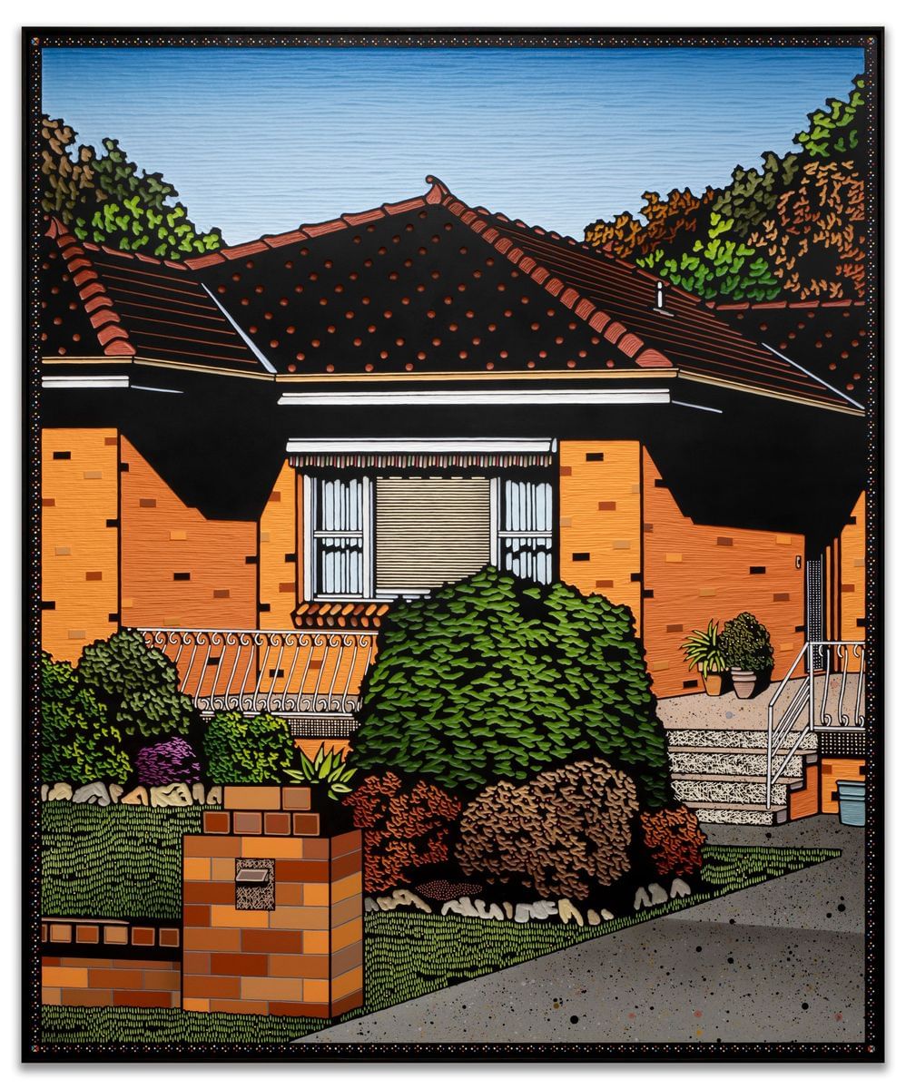 Christopher Zanko - Illawarra red brick house and garden