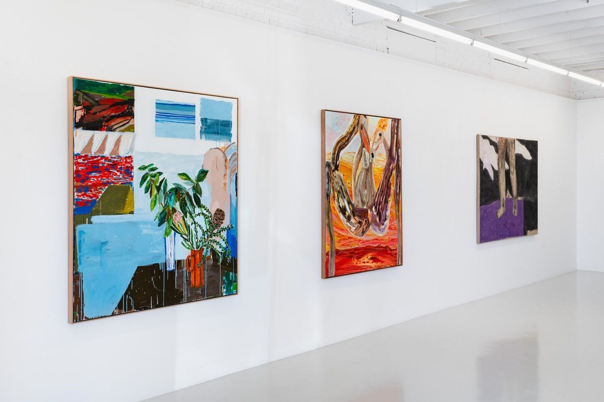 Jedda-Daisy Culley - INSTALLATION VIEW 'How to Swim' Curated by Sally Anderson