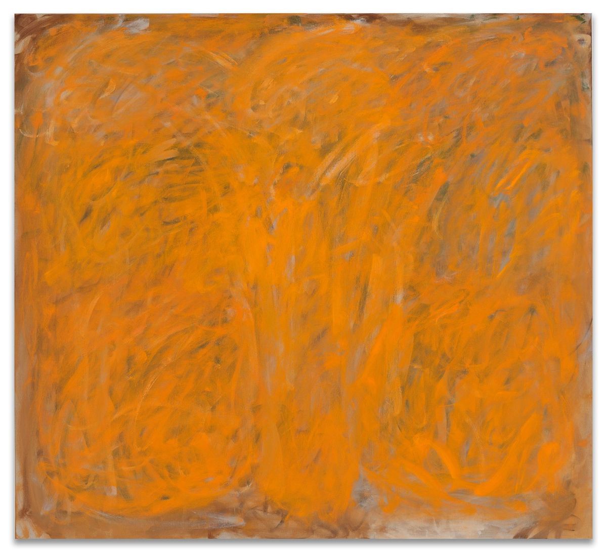 Eleanor Louise Butt - Orange Abstraction Unfurling