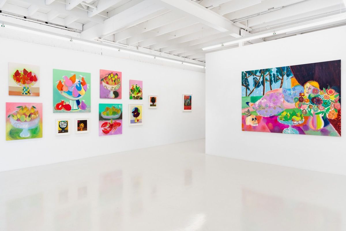 Rhys Lee - INSTALLATION VIEW 'The Importance of Pears and Other Things'