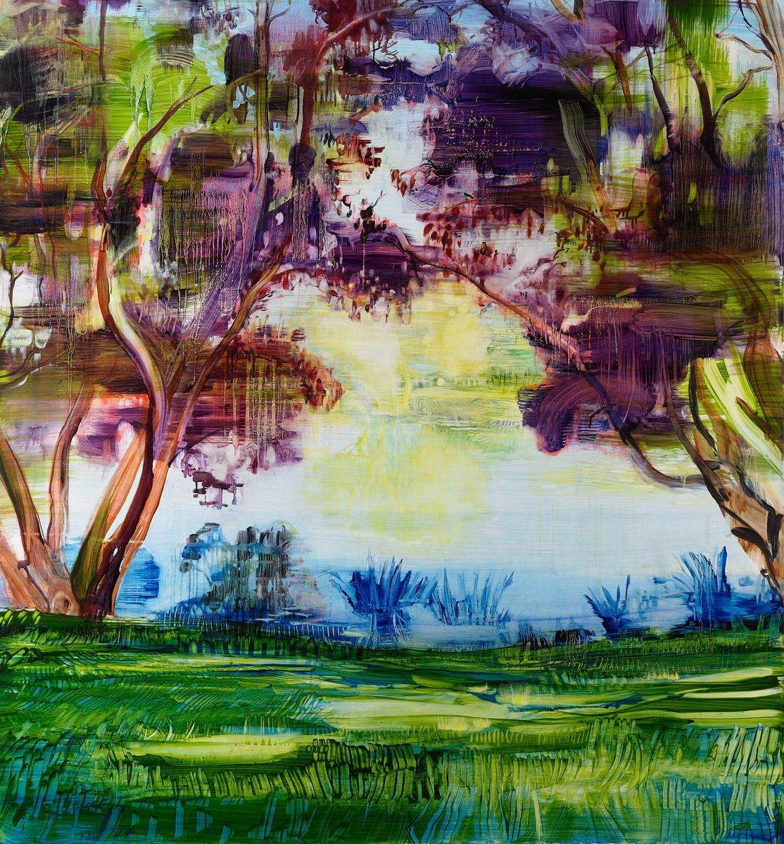 Adrienne Gaha - Sunlit Tree