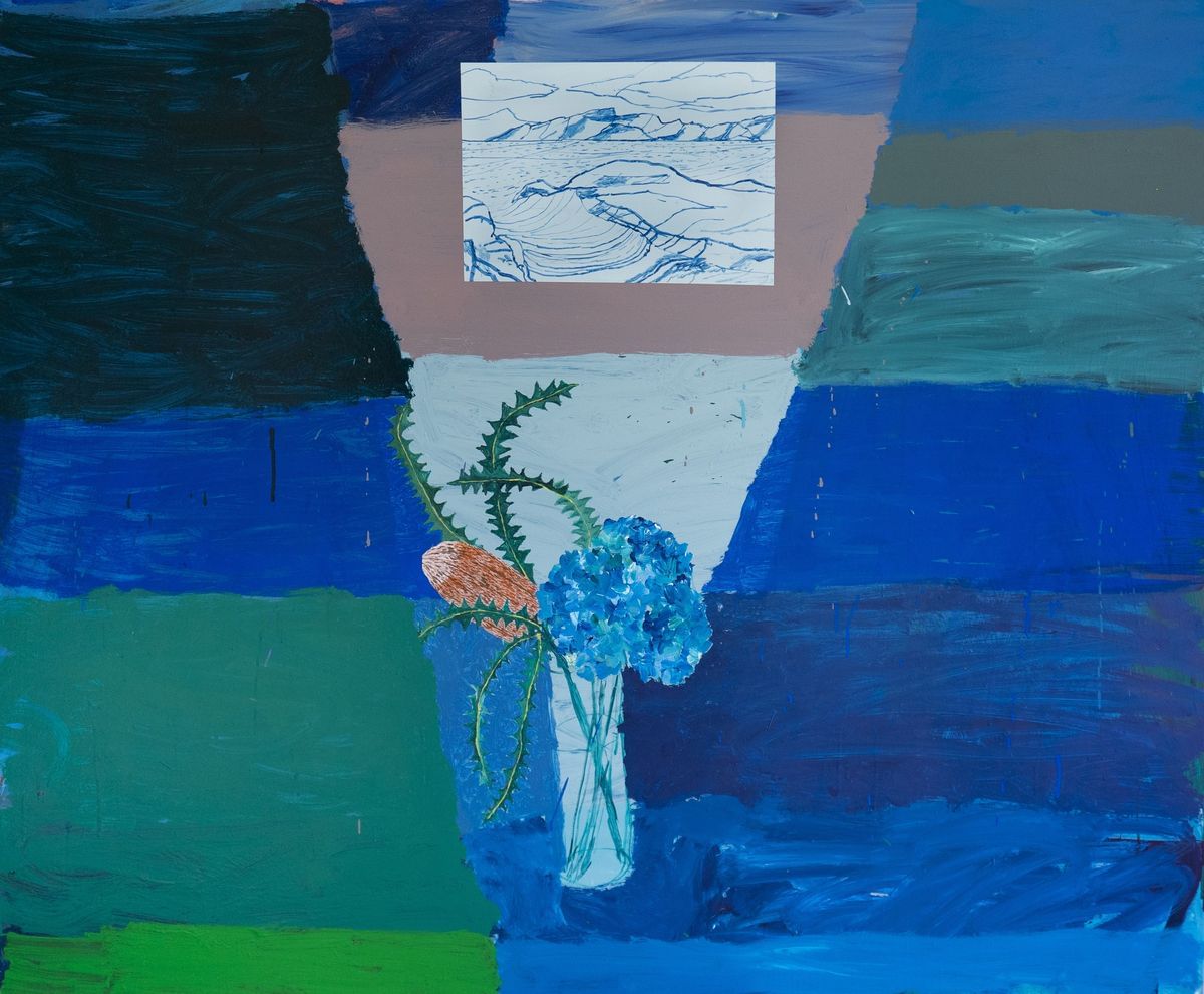 Sally Anderson - Hydrangea, Deegan, Banksia, Placenta, Birthplace Island