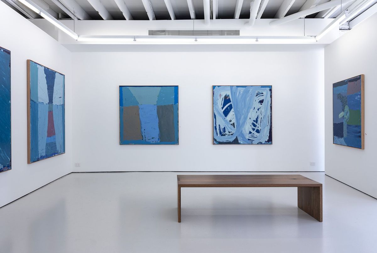 Sally Anderson - BLUE YOU SEE SKY Installation View